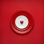 Mug with a Christmas tree print